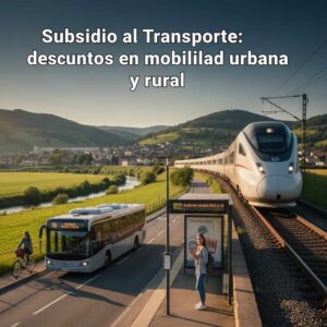 Subsidio al Transporte: descuentos en movilidad urbana y rural